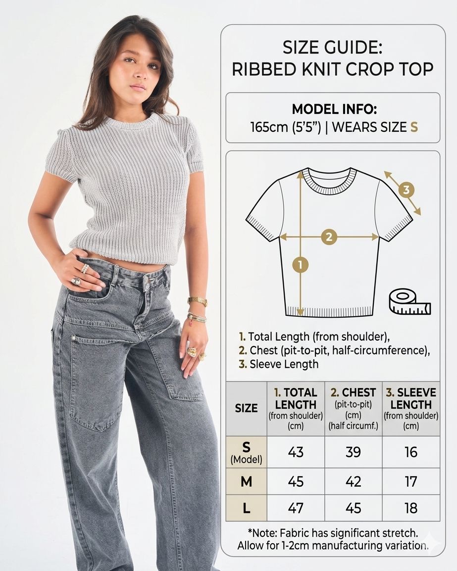 knitted baby tee