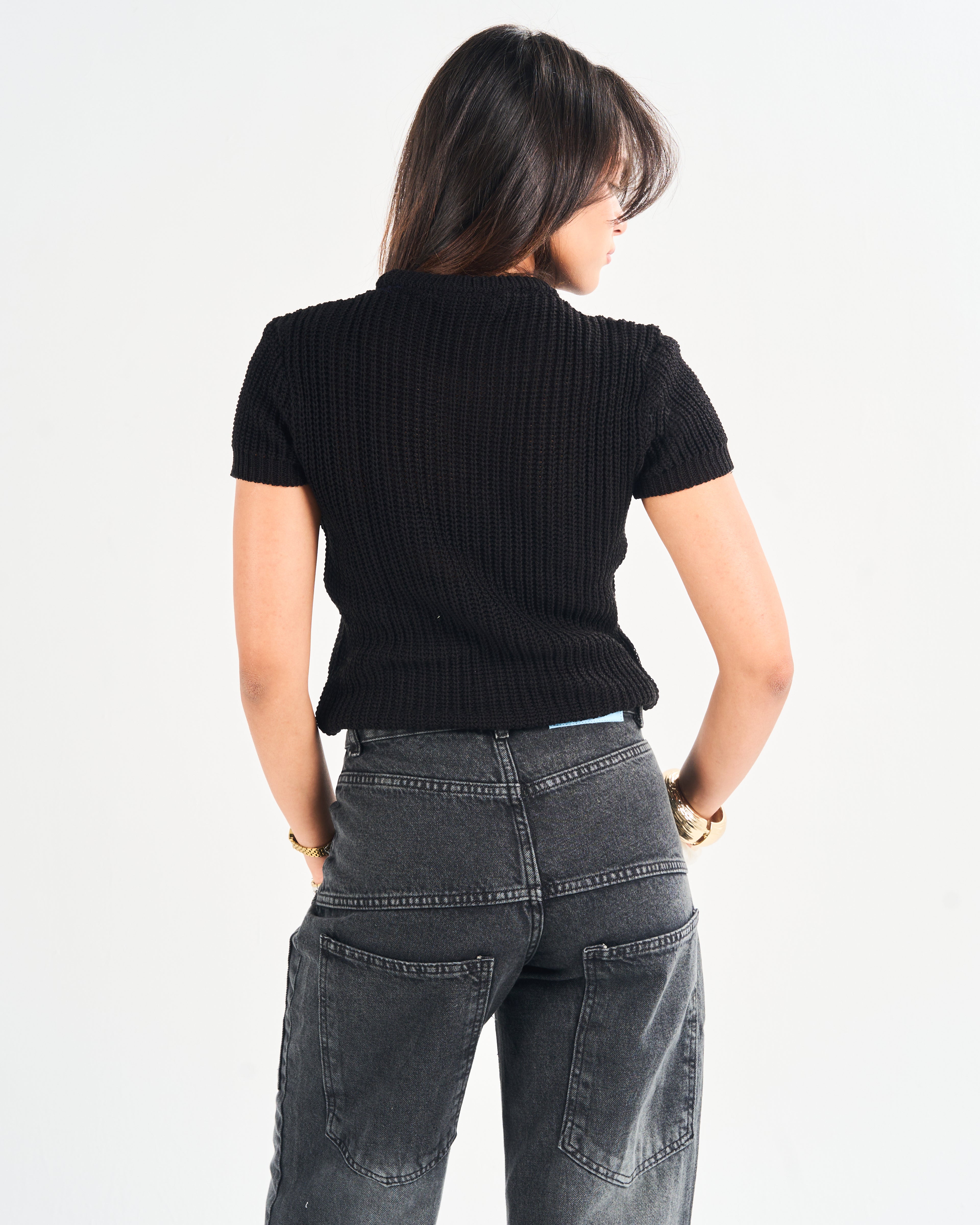 knitted baby tee