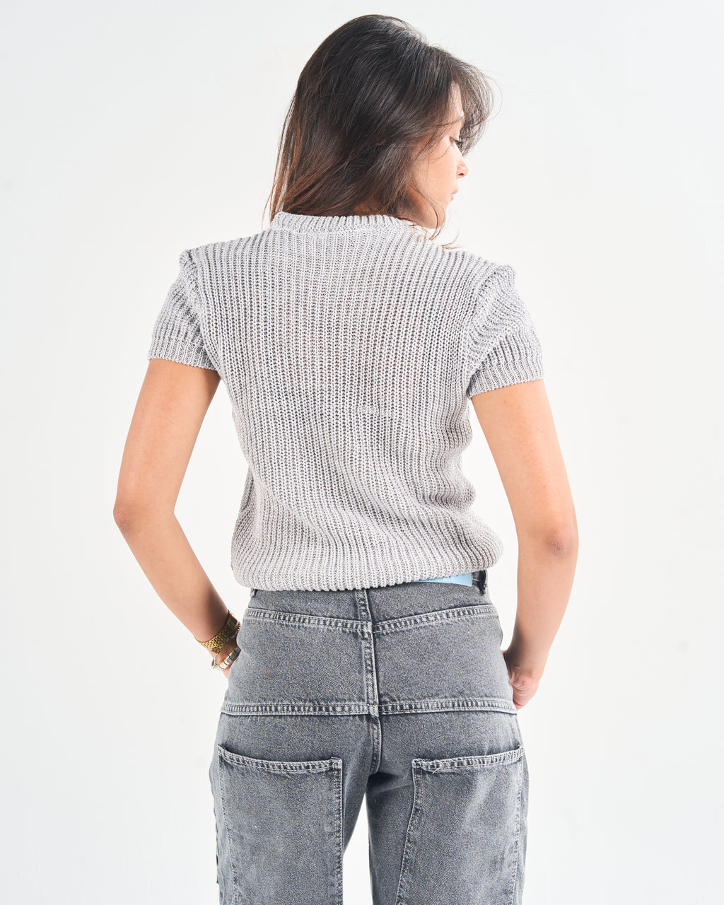 knitted baby tee