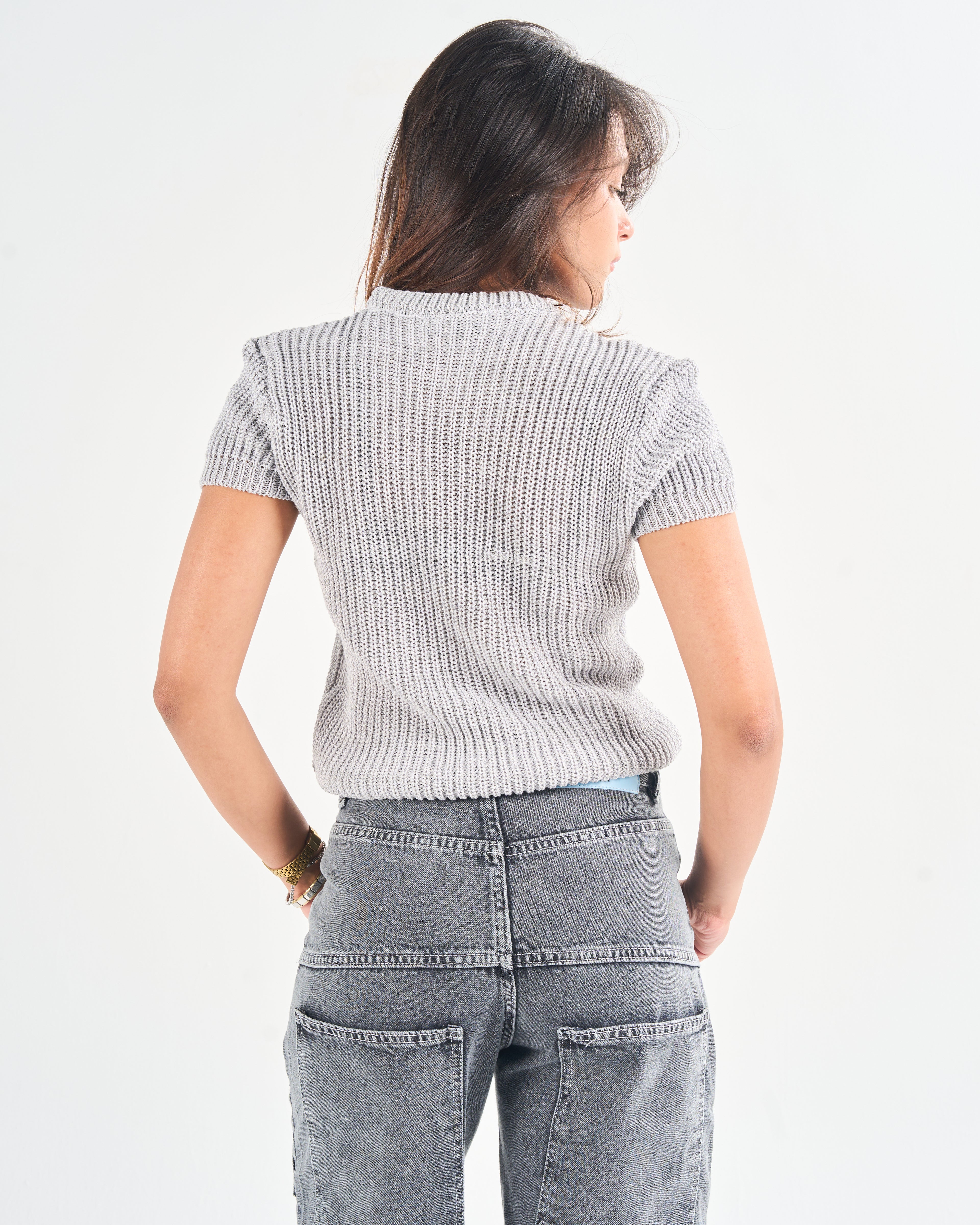 knitted baby tee